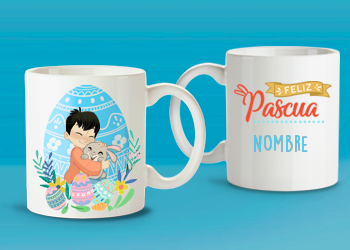 Taza personalizada de Pascua