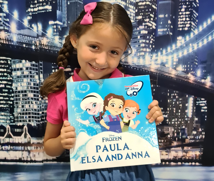 Personalized Frozen storybook