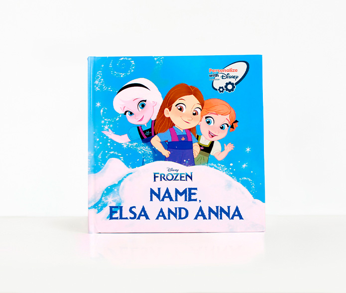 Personalized Frozen storybook