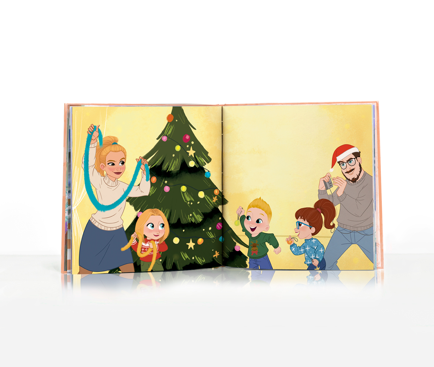 Personalized Christmas book