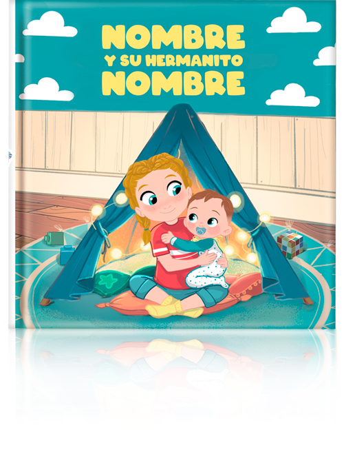 Nombre y su hermanito Nombre