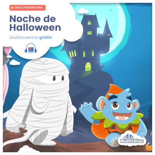 Cuento de Halloween corto para niños ¡Con audiocuento! - Blog Mumablue