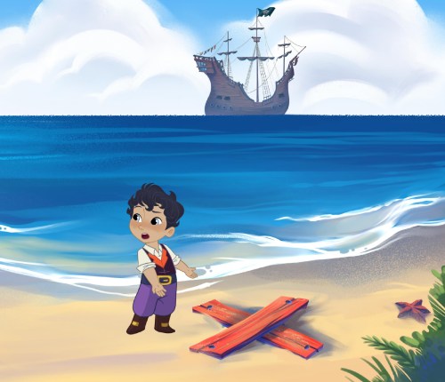 cuento de piratas personalizado