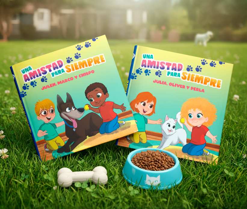 cuento con mascota personalizada