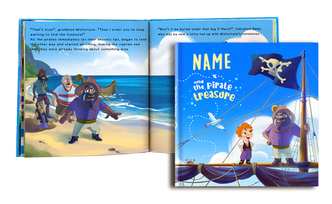 Your little one and the pirate treasure