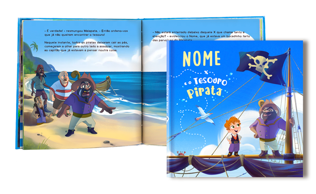O teu menino e o tesouro pirata