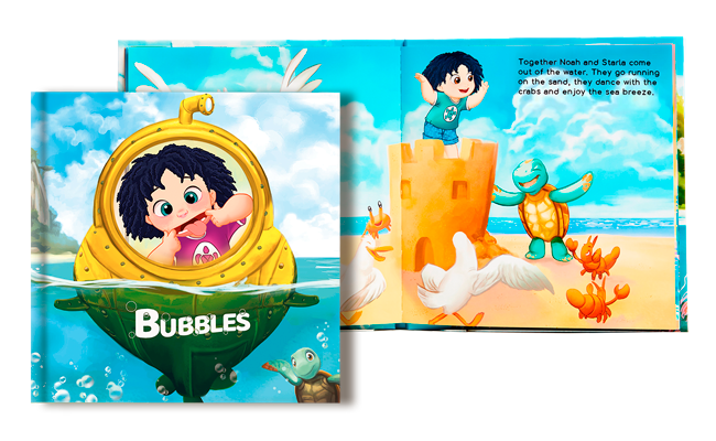 Bubbles: Your little one is very brave!