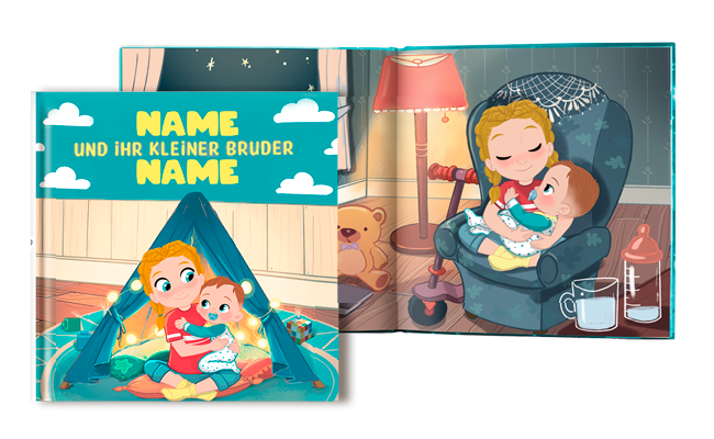 Dein Kleines und sein neuer kleiner Bruder / seine neue kleine Schwester