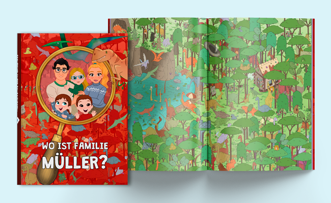 Wo ist meine Familie? Unter Dinosauriern…