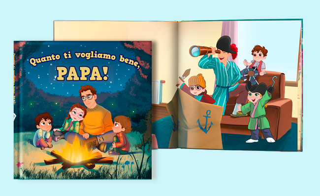 Quanto ti vogliamo bene, papà!