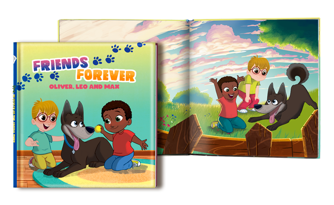 Friends forever! Your little one and their pet