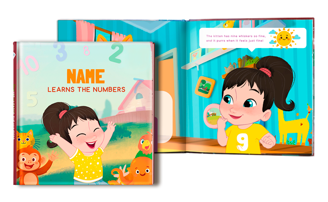 Your child learns the numbers