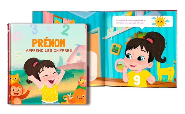 Prénom apprend les chiffres