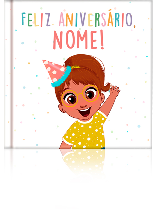 Feliz aniversário, Nome!